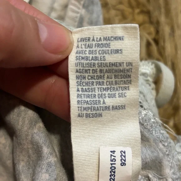 Y2K American Eagle Outfitters Floral Lace Babydoll Cami Soft Girl Vintage Sz SM - Picture 12 of 12